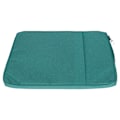 Miniatyrbild 4 av 8: Laptopfodral 15,6 tum 39x29x2cm dubbelskiktsdesign polyester Case för bärbar dator för OS Laptop Pro för HP för DellDark Cyan