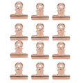 Miniatyrbilde 1 av 8: 12 stk Curve C Nail Extension Clips Negleklemme Clips File Clip Nail Art AccessoriesRose Gold