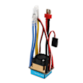 Miniatyrbilde 8 av 8: 320A dobbeltveis børstet ESC med vifte 3A 5V 3 moduser vanntett universell multippel beskyttelse RC båt ESC 1 til 2