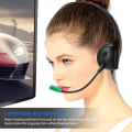 Miniatyrbilde 8 av 8: Unilateral Headset Head Mounted Gaming Headphone for XBOX one Black Green