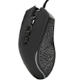 Miniatyrbillede 8 af 8: Gaming mus USB2.0 4 justerbar DPI RGB baggrundsbelyst ergonomisk design optisk sensor bærbar mus til spil kontor hjem sort