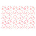 Miniatyrbillede 6 af 8: 30 stk. Mini Jern Papirclips Bogmærke Klips Fil Notebook Visitkort Holder Kontorartikler