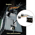 Miniatyrbillede 3 af 5: Bilradio ISO Adapter Switch Kabel til Opel H Corsa C Antara Combo Meriva Zafira - Køb Nu!