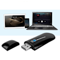 Miniatyrbillede 5 af 8: W67S USB-netværkskort trådløs WIFI-adapter kompatibel med Bluetooth 4.0 til computerforbindelse