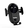 Miniatyrbillede 2 af 5: Smart Car Trådløs Oplader Mobiltelefonholder Automatisk Sensor Bilholder Sort