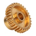 Miniatyrbilde 8 av 8: 30-tenner tannhjul 6 mm senterhull Messinggear Industriell robotmaskinvaretilbehør