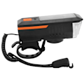Pikkukuva 3 / 8: Solar Power Polkupyörän Valo Pyörän Yövalo USB -ladattava ulkopyöräilyajovalo (oranssi)