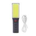 Miniatyrbillede 1 af 8: LED-arbejdslys genopladelig magnetisk adsorption høj lys COB-panel bærbar LED-arbejdslampe med ophængningskrog