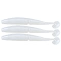 Miniatyrbild 1 av 8: AR36 3PCS T Tail Soft Worm Artificiellt bete 140mm 17g Lures Fiskeredskap Tillbehör Ljus Vit
