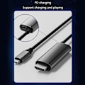 Pikkukuva 2 / 5: Cable Matters Type C - HDMI-yhteensopiva adapterikaapeli, tukee 3