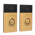 Pikkukuva 2 / 5: Langaton sisäpuhelin ovikello Dual Voice Smart Bell 2-Way Talk kotiturvallisuus