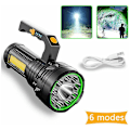 Miniatyrbild 3 av 5: Multifunktionell Portabel Lampa Uppladdningsbar Vattentät Utomhusstrålkastare Nödsituation USB Utomhusbelysning