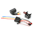 Pikkukuva 7 / 8: 3650 3100KV vedenpitävä 4-napainen harjaton moottori 60A ESC jäähdytyslevyllä yhdistelmäpaketti 1/10 RC-autoon