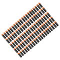 Pikkukuva 5 / 8: 100 kpl Universal Short Darts High Density EVA Soft Shot harmiton lelun täyttöpakkaus erilaisiin ammuntaleluihin, musta