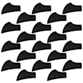 Miniatyrbillede 6 af 8: 20 stk Udendørs Spadserestav Tip Beskytter Vandrestang Udskiftning Tips End for Vandrestav