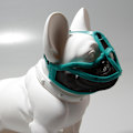 Miniatyrbilde 2 av 5: Pustemesj Justerbar Snutekurv for Kortsnutede Hunder (Fransk Bulldog, Mops) S Svart