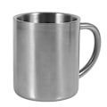 Miniatyrbild 2 av 8: Bärbar student rostfritt stål dubbelväggig mugg resecamping kaffe te mjölk kopp hållbar