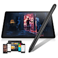 Miniatyrbilde 5 av 8: Dobbel bruk Kapasitiv Universal Touch Screen Pen Stylus for alle mobiltelefoner Nettbrett (svart)