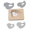 Miniatyrbillede 3 af 5: Little Birds Multi-lags Gradient Puslespil til Tidlig Uddannelse af Kognition