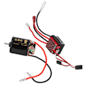 Pikkukuva 4 / 8: 540 Harjattu moottori 360A ESC T-pistokkeella, sopii tamiya 1/10 RC Car Model35T