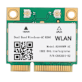 Miniatyrbillede 1 af 8: Trådløst netværkskort Gigabit DualBand 2.4G/5G Bluetooth4.1 Mini PCIE 802.11ac 867Mbps 8260HMW
