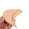 Miniatyrbilde 5 av 5: 6 stk Silikon Tåbeskyttere Gel Puter for Kvinner Pointe Sko Ballen av Foten Metatarsal Beige