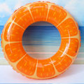 Miniatyrbild 4 av 4: Frukt Uppblåsbar Pool Float Badring Sommar Rolig Leksak för Barn