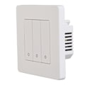 Miniatyrbillede 7 af 8: 3 Gang Smart Control Panel APP Timing Intelligent Switch Panel Rebound Type AC100‑240V Hvid