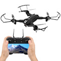 Pikkukuva 7 / 8: H168 Mini taittuva drone, kaksoiskamera, kaukosäädin, 4K-kamera, 4 kanavaa, WiFi, 6-akselinen gyroskooppi