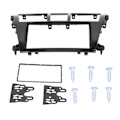 Miniatyrbild 4 av 8: 2Din bilstereo radio fascia center kontroll CD panel trim ersättning för Yaris Sedan 2006‑2012