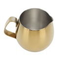 Miniatyrbilde 3 av 8: Kaffemelk kopp i rustfritt stål melkeskummerkanne Cappuccino Latte Art melkekanne kopp gull 300ml