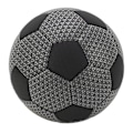 Miniatyrbillede 2 af 8: Reflekterende fodbold i PU-læder, holdbar og slidstærk, reflekterende fodbold til indendørs og udendørs skoletræning