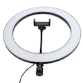 Pikkukuva 6 / 8: 100-240V EU-pistoke 36 cm UN-360 3-värinen LED-rengasvalo säädettävä täyttölamppu kauneuslive-lähetykseen