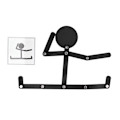 Miniatyrbillede 5 af 8: Stickman Legetøj Træning Koordination Burr Fri Sort Lind Materiale Pædagogisk Puslespil Legetøj til Over 3 År Gamle