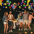 Miniatyrbillede 5 af 8: 20 Stk LED Pære Farve B22 3W Tilsvarende 30W 240LM B22 Bajonet Pærer Garland Farve LED Multicolor Pærer til Hjem Bar Party