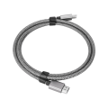 Miniatyrbillede 5 af 8: 8k High Definition Multimedia Interface Kabel 1,5 meter 12 Bit Farve 48Gbps 4K 120HZ 8K 60HZ Projektionskabel til TV Sølv