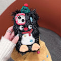 Miniatyrbillede 4 af 5: iPhone 13 Cover [Gulner Aldrig] Stødsikkert Beskyttelsescover Slankt Mobiltelefon Cover iPhone 13 Cover - Sort