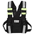 Miniatyrbild 1 av 5: TYT Radio Taktisk Sele Reflex Front Pack Bröstväska Ficka för Walkie Talkie - Gul Zekai