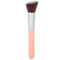 Miniatyrbillede 1 af 8: Vifteformet makeupbørste blød nylonhår løs pudder blush foundation fremhævningsbørste