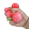 Miniatyrbillede 5 af 5: Jordbær Squishy Stressbolde - 4-pak, Sanse Legetøj til Børn og Voksne, Klem Legetøj til Stressaflastning, Sjov og Holdbar Fidget Legetøj