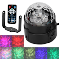 Miniatyrbilde 2 av 8: Discolys 7 farger lydaktivert LED vannmerkelys med fjernkontroll for hjemmefester KTV-klubb 100-240VUS-plugg