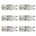 Pikkukuva 4 / 8: 6 kpl G9 58LED-lamppu 6W 220V Kattolamppu Silikoniseinälamppu Eteiseen Lämmin valo