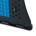 Miniatyrbild 8 av 8: Ryggmassagebräda Justerbar nivå Lumbar Back Cracker Bårbräda Spine Deck 3 Level Blue and Black