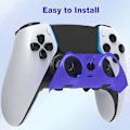 Miniatyrbillede 5 af 5: Til Ps5 Edge Controller Spilcontroller Dekorativ Stribe Front Cover Faceplate Spilcontroller