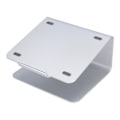 Miniatyrbillede 4 af 8: Computer Stand Sølv Justerbar Komfortabel Brug Anti Slip Rotation Design Laptop Stand