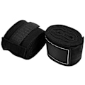 Miniatyrbillede 2 af 8: 2 stk 2,5 m elastisk rem boksning Sanda Muay Thai MMA Taekwondo Bandage Håndbind (sort)