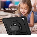 Miniatyrbillede 4 af 4: Utility Case til iPad 10.2 2021/2020 / 2019 [9., 8. og 7. generation] Hård, stødsikker beskyttelse med 360 graders drejestativ, skulderrem og