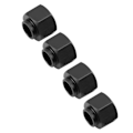 Miniatyrbild 3 av 8: RC-bilhjul breddar adapter 9 mm breddningsset för TRAXXAS TRX-4 D90 SCX10 1/10 bil (svart)