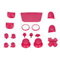 Miniatyrbild 1 av 8: Ersättningsknappar L2 R2 Full Buttons Set Ersättningsknapp Reparationssats för PS5 ControllerPink
