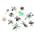Miniatyrbilde 4 av 8: 12 stk. assorterte naturtro modeller av insekter - pedagogisk leketøy for barn